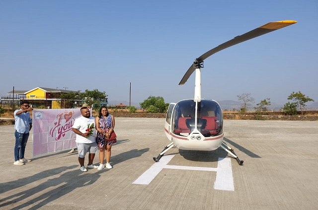 Aerial view of Mumbai